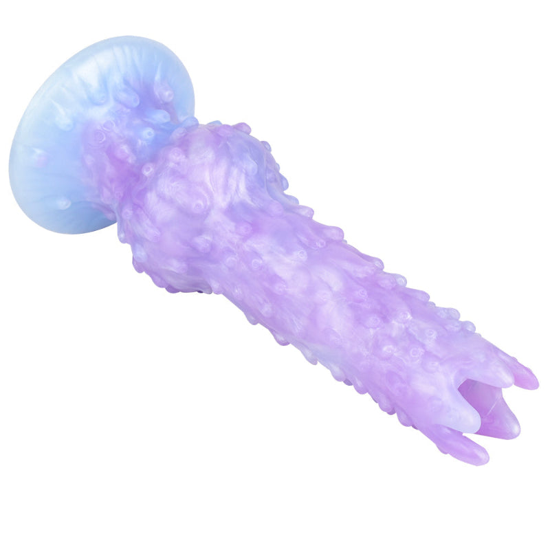 23 CM Korallenform Alien Dildo Silicone Ovipositor