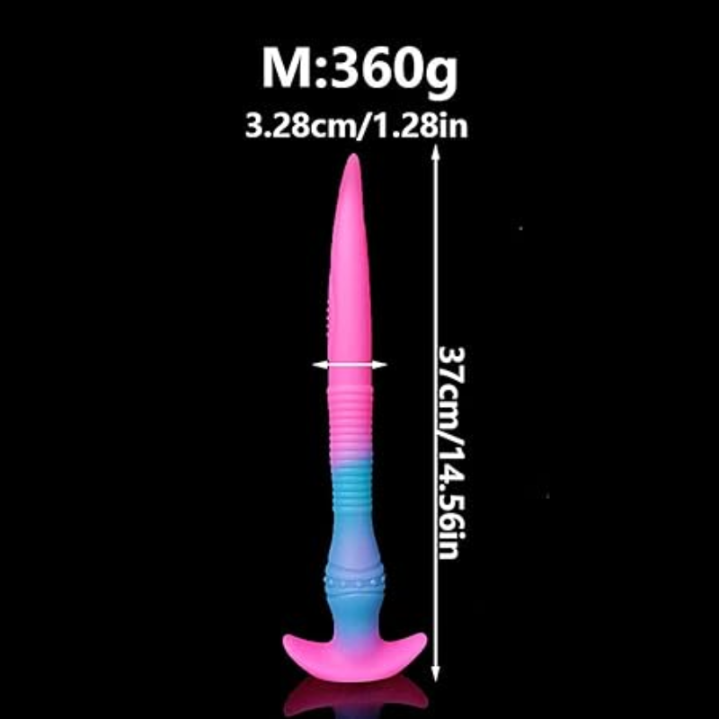 Leuchtend Tentacle Dildo Extra Langer Analplug