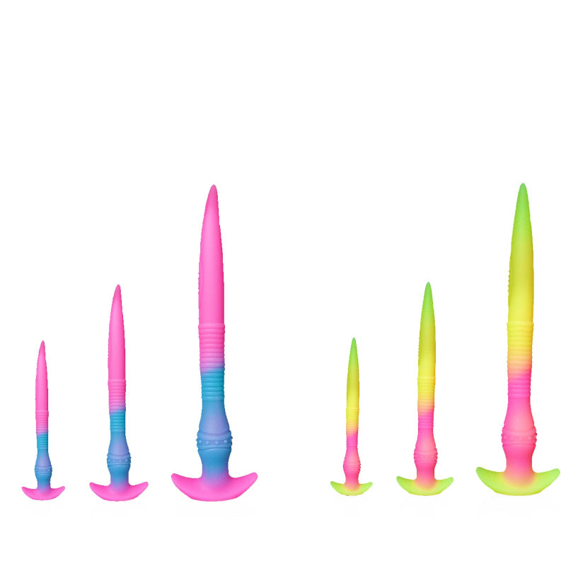 Leuchtend Tentacle Dildo Extra Langer Analplug