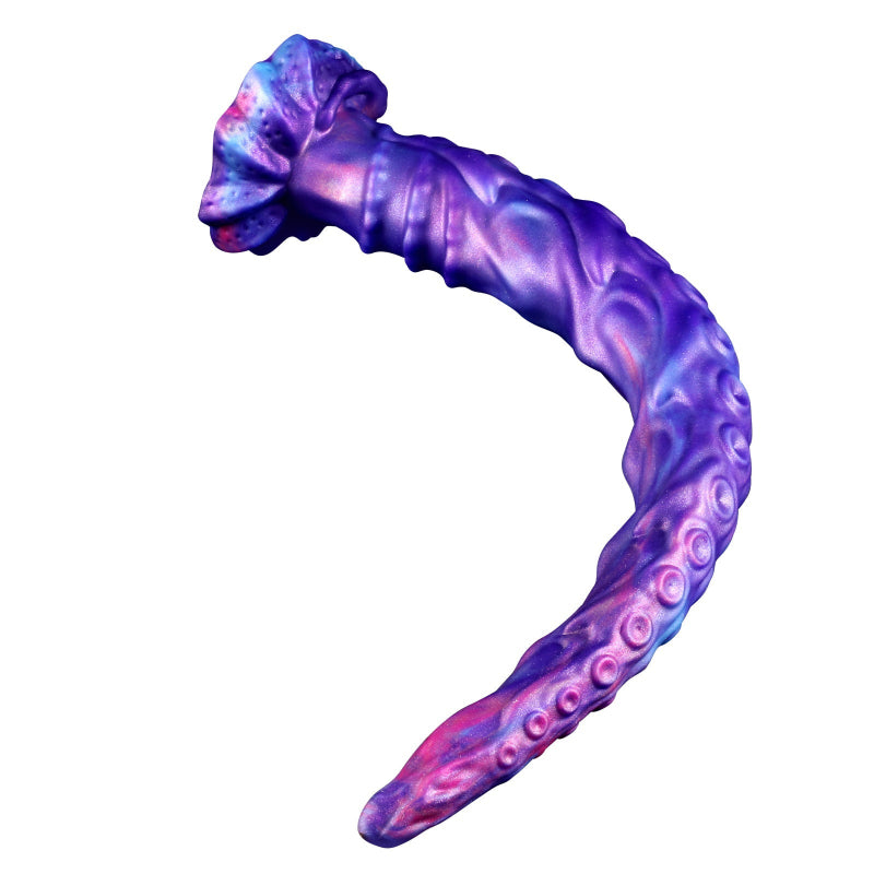 Lila Fantasy Oktopus Suction Cup Tentacle Dildo