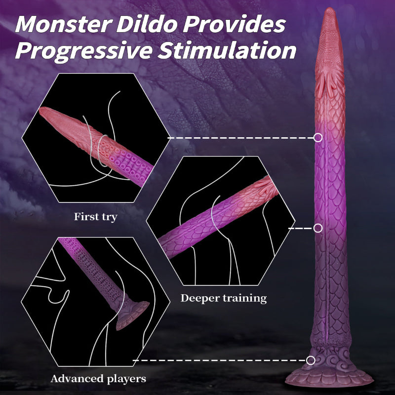 Long Monster Exotisch Dragon Tentacle Dildo