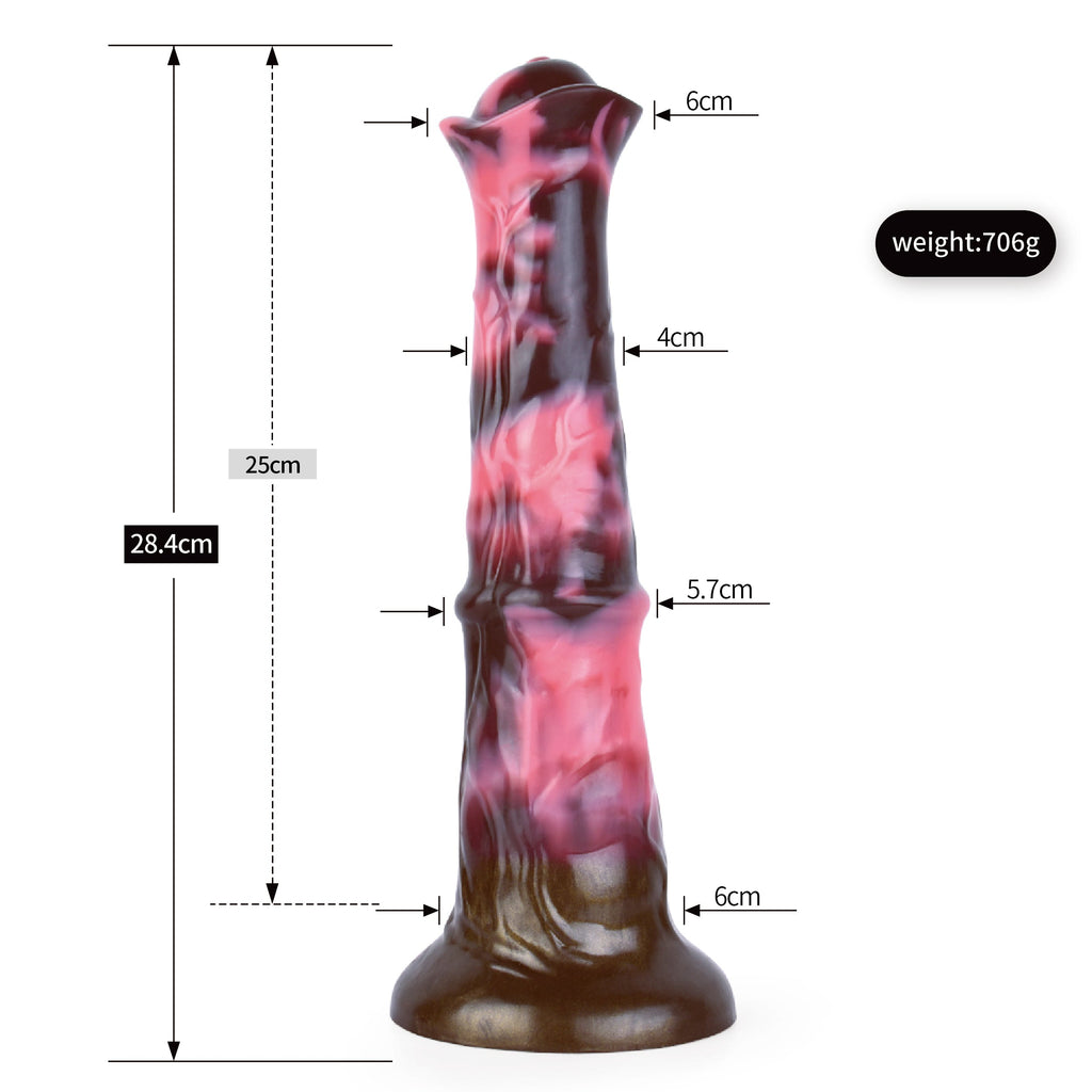 28 CM Long Fantasy Big Horsedildo