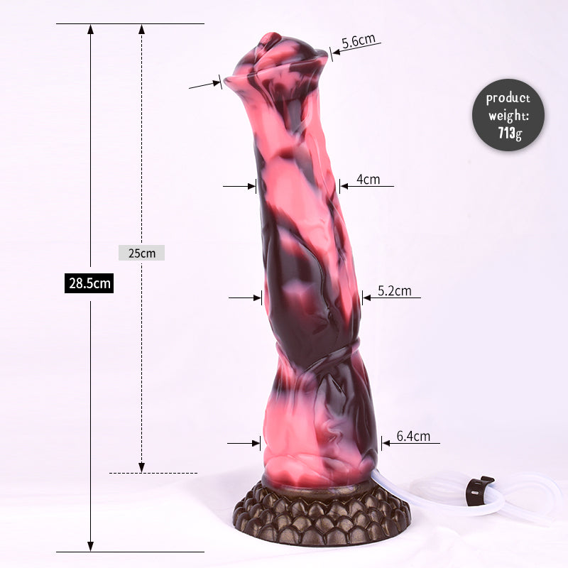 28 CM Gerade Horse Fantasy Squirting Dildo