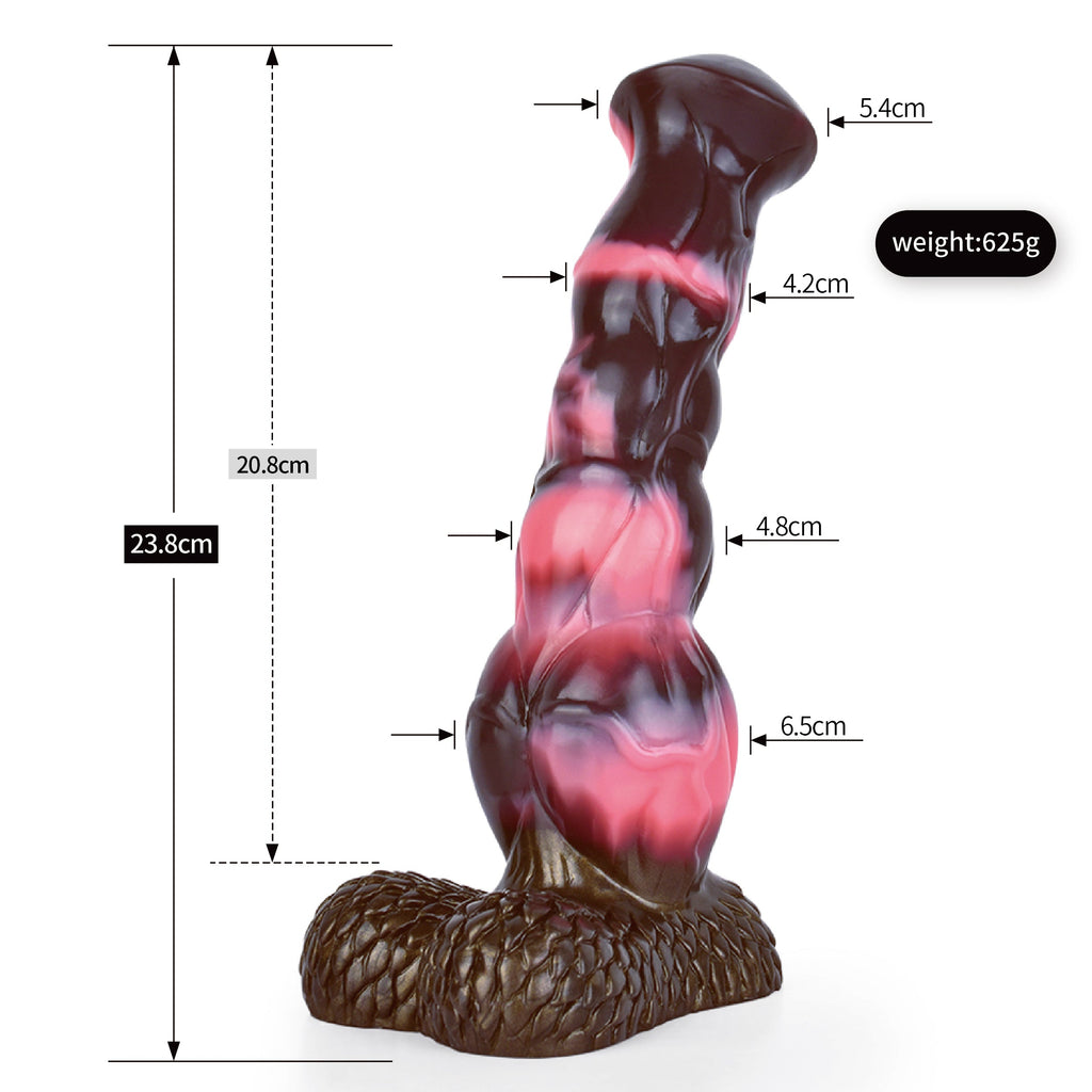 24 CM Muskel Fantasy Stark Animal Horsedildo