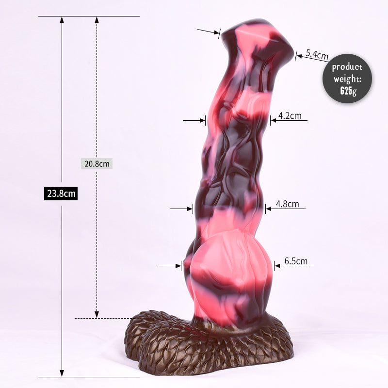 24 CM Realistic Horsecock Wildpferd Squirtingdildo
