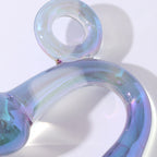 14 CM Bunt Gpunkt Analplug Bead Glasdildo