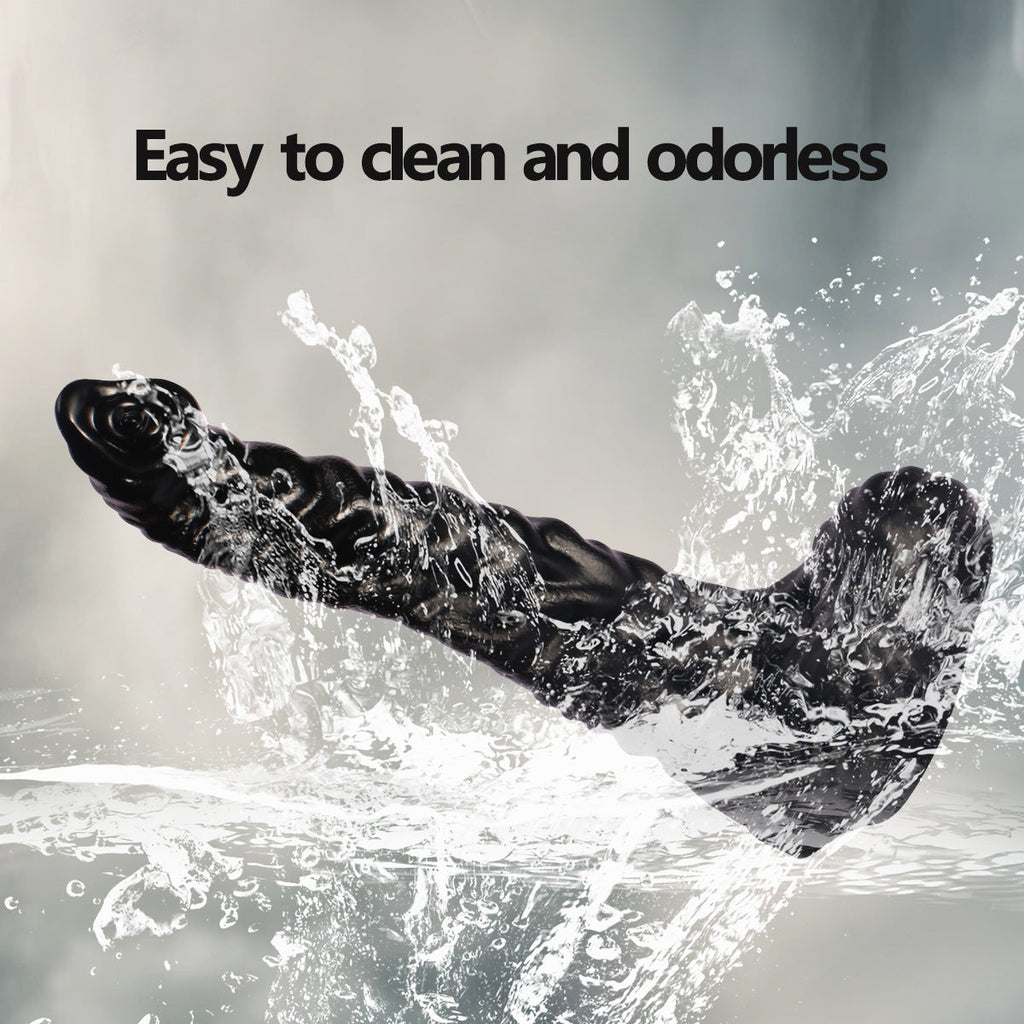 Animal Black Elefantenrüssel Silicone Fantasy Dildo