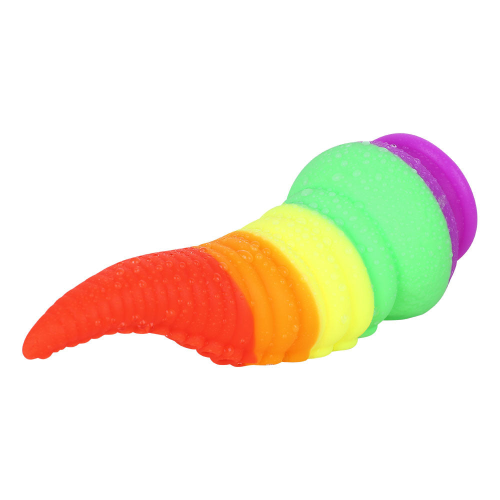 22CM Rainbow Monster Oktopus Tentakel Dildo