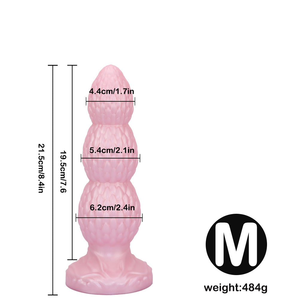 Uraltes Dinosaurier-Ei Knotted Anal Dildo