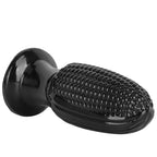 Thick Black Mais Suction Cup Buttplug