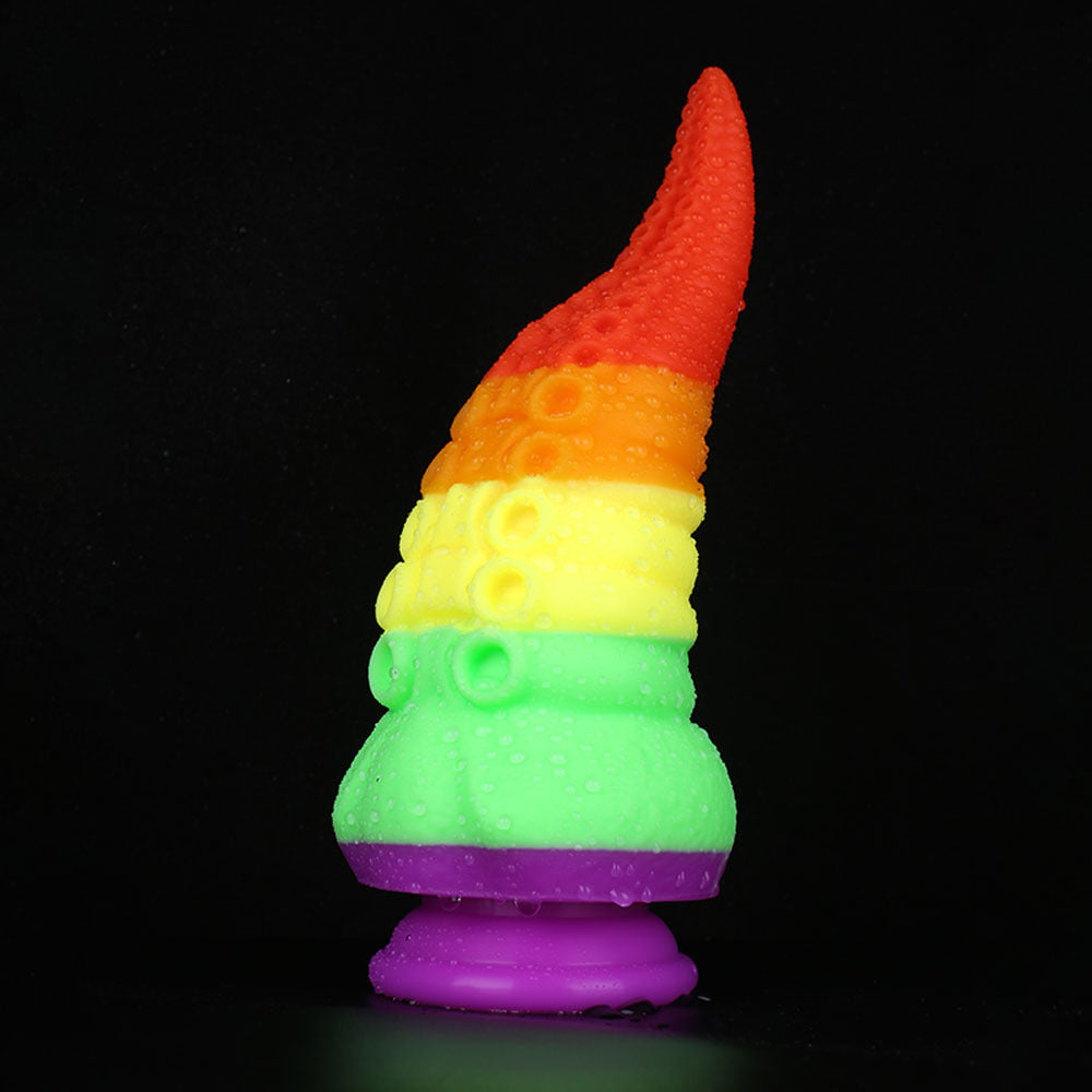 22CM Rainbow Monster Oktopus Tentakel Dildo