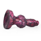22 CM Lila Dog Cock Strap On Knotdildo