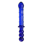 Beads Textured Glatt Double Ended Glasdildo