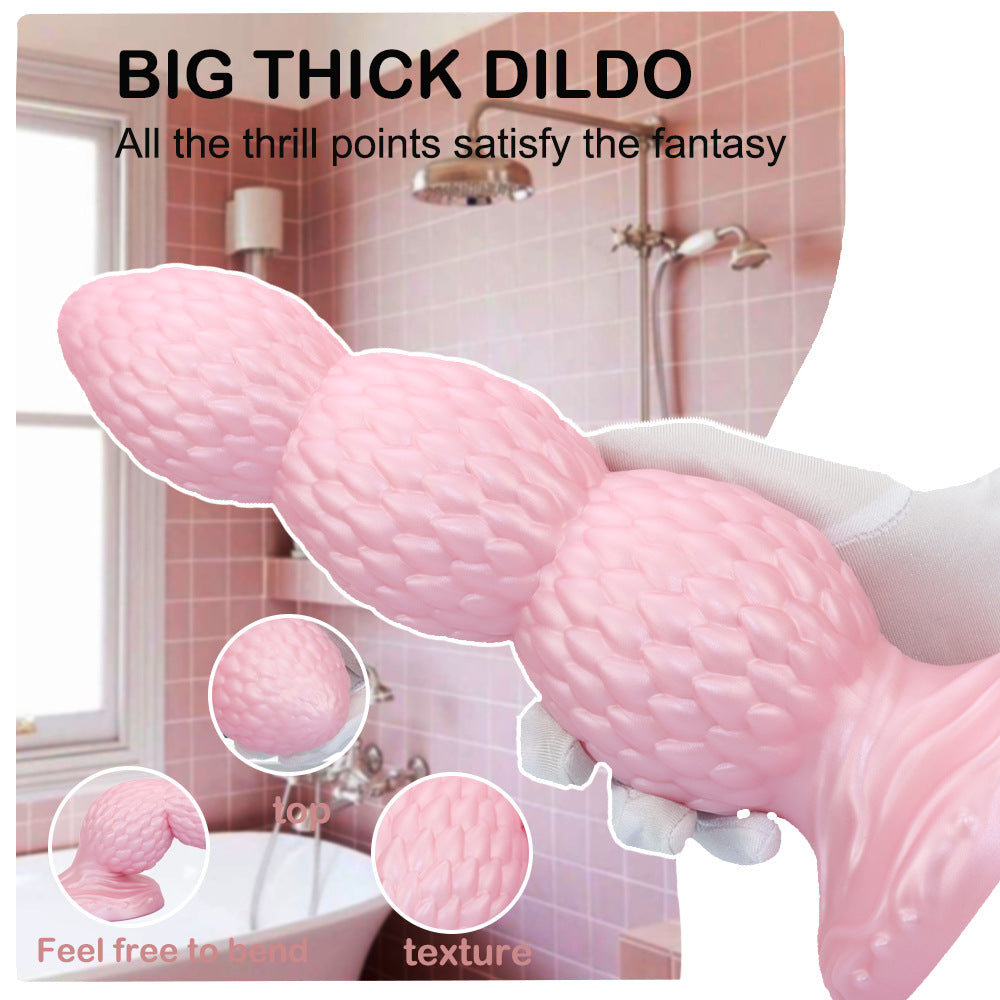 Uraltes Dinosaurier-Ei Knotted Anal Dildo