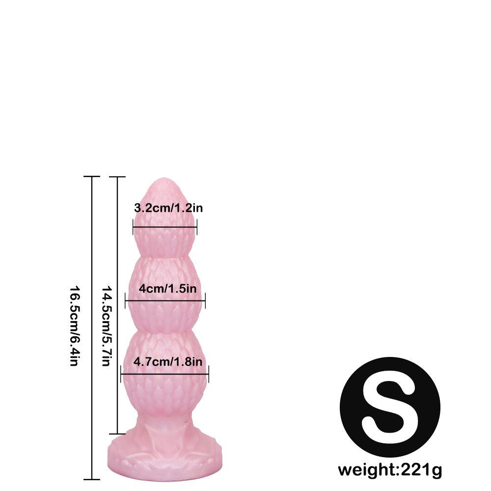 Uraltes Dinosaurier-Ei Knotted Anal Dildo
