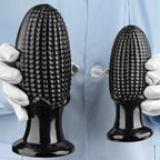 Thick Black Mais Suction Cup Buttplug