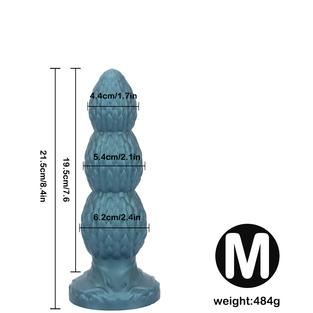 Uraltes Dinosaurier-Ei Knotted Anal Dildo