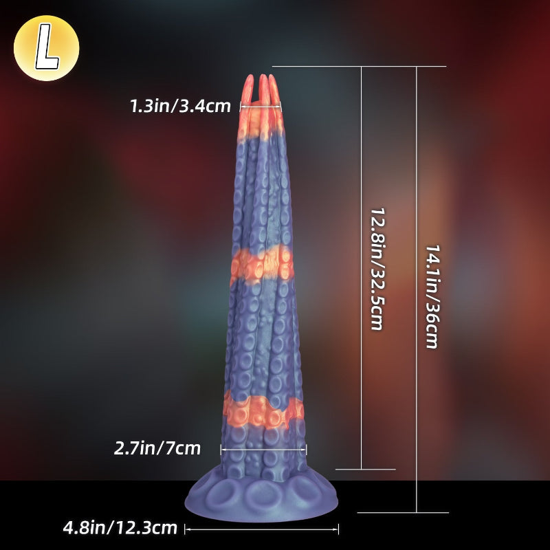 Oktopus Fantasy Spitze Silicone Tentacle Dildo