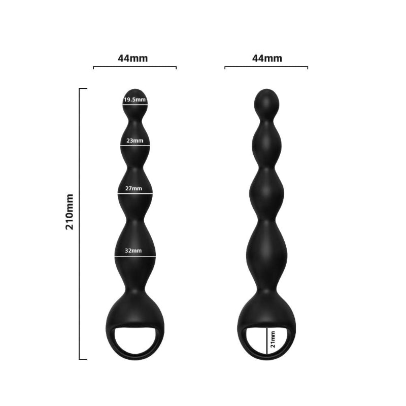Prostata Vibrator Stumm Analkugeln Silicone Buttplug