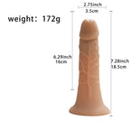 Realistic Sextoys Hohl 18cm Strap On