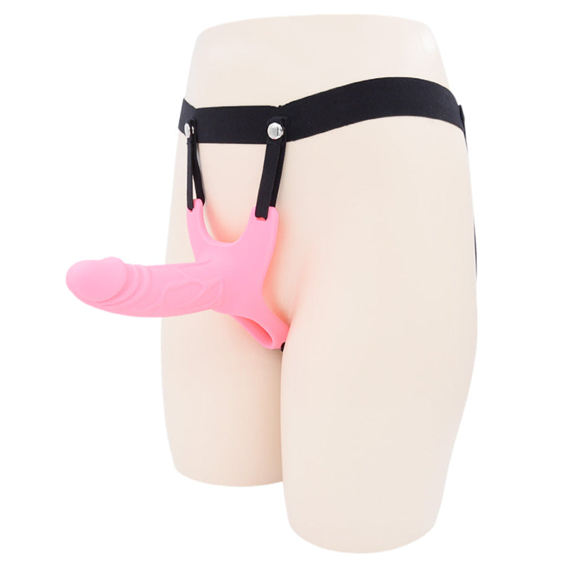 Rosa Manne Hohl Dildo Strap On