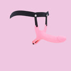 Rosa Manne Hohl Dildo Strap On