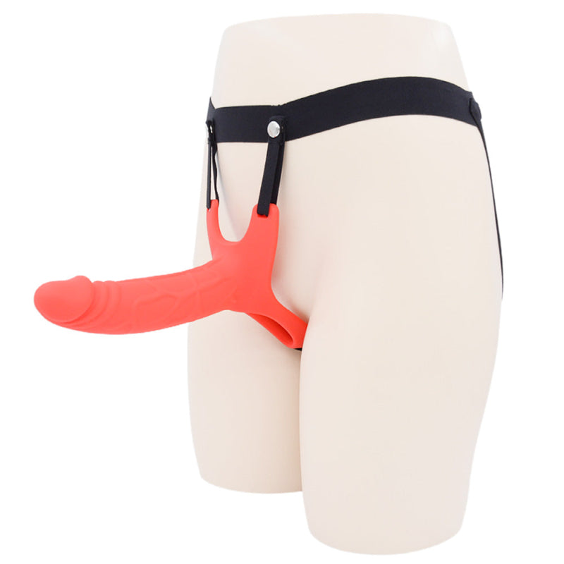 Rosa Manne Hohl Dildo Strap On