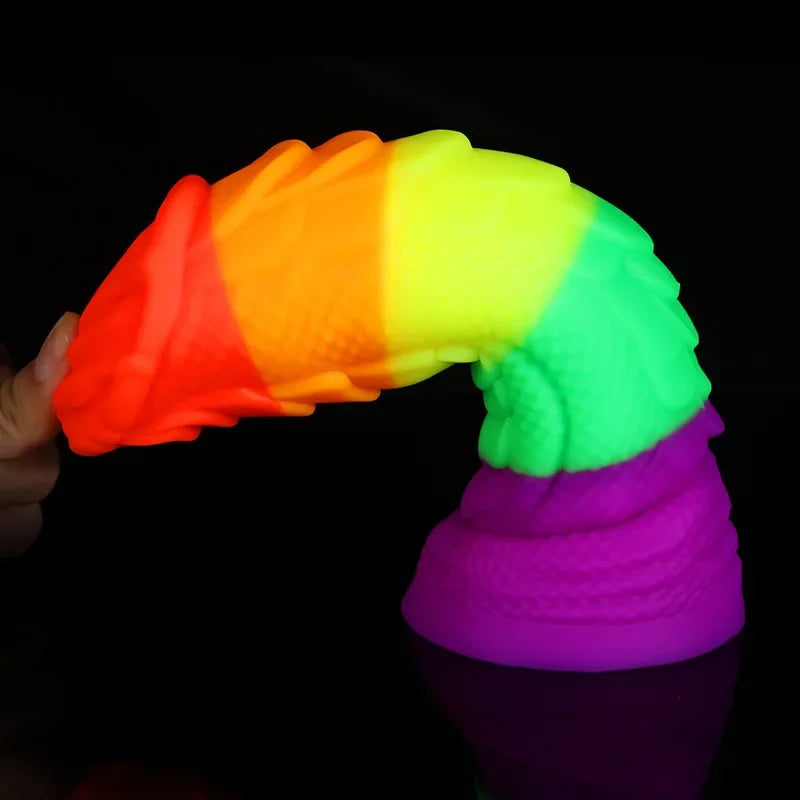 21 CM Drachenschuppen Monster Dildo Fantasy Buttplug
