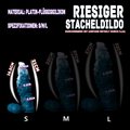 Huge Eisdrache Silicone Monster Dildo mit Balls