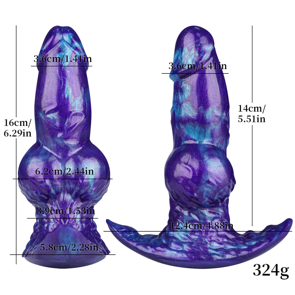 16 CM Knot Aufblasbar Strap On Huge Buttplug