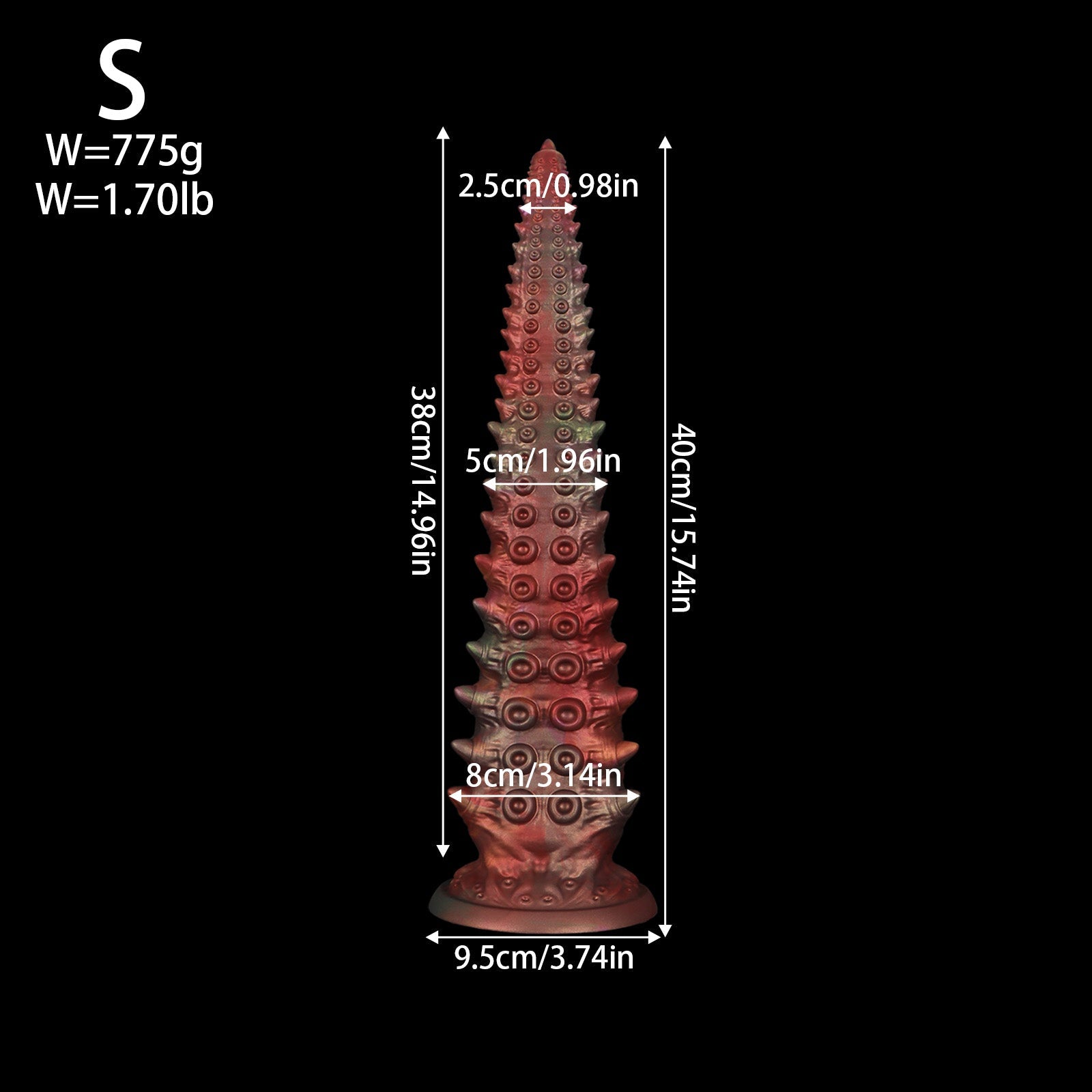 Huge Suction Cup Noppen Monster Tentacle Dildo