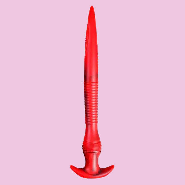 Rot Fantasy Tentakel Dildo Long Buttplug