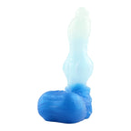 Versch Größen Eisblau Wolf Knotdildo