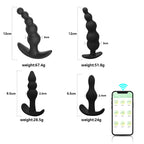 Vibrator APP Control Analkugeln Silicone Buttplug