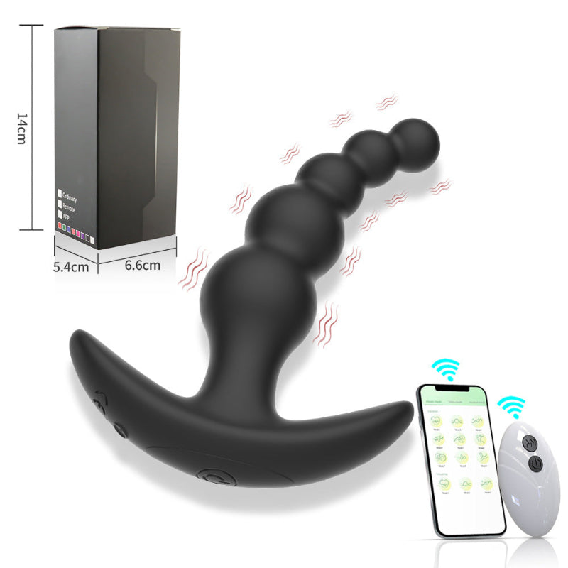 Vibrator APP Control Analkugeln Silicone Buttplug