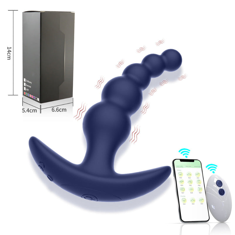 Vibrator APP Control Analkugeln Silicone Buttplug