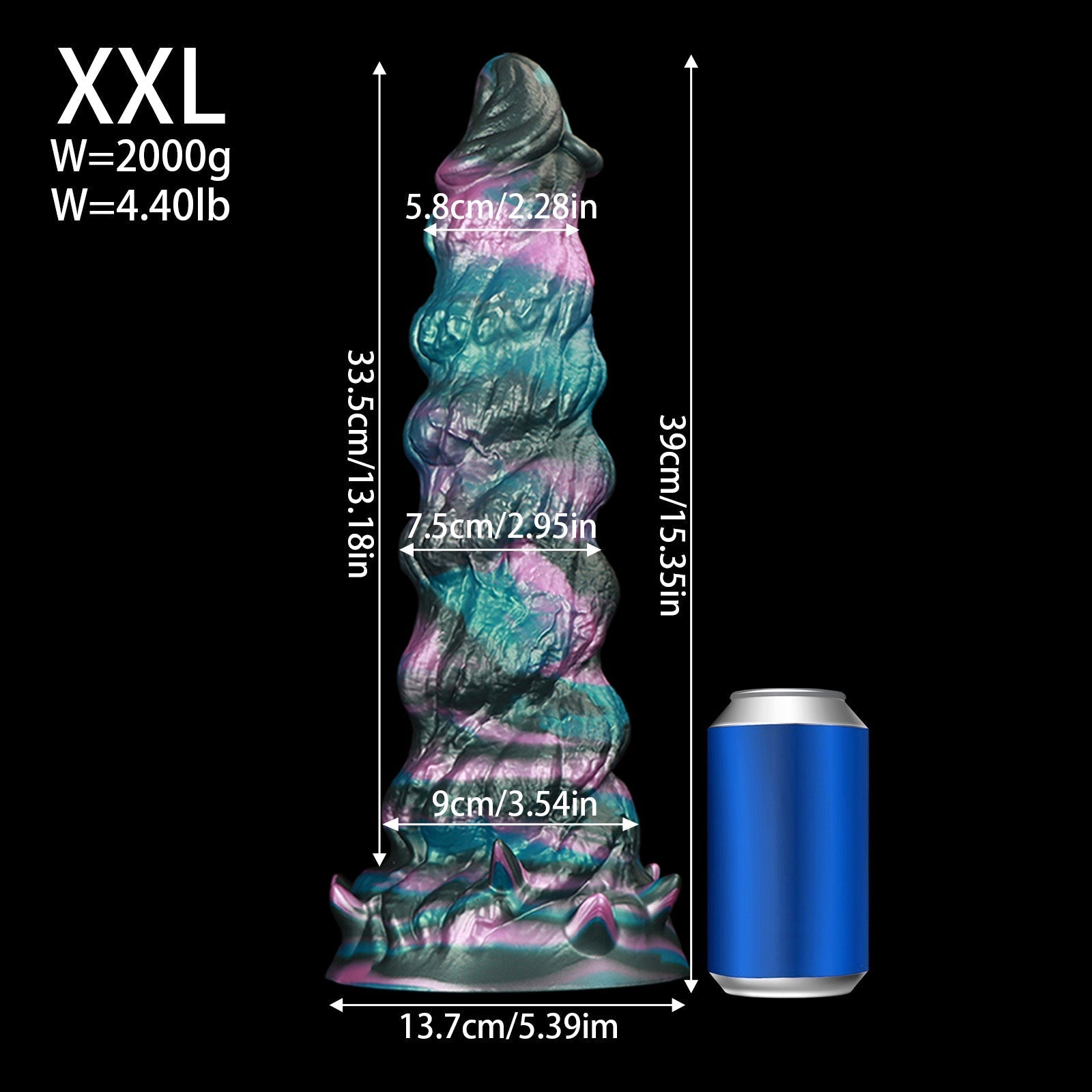 Fantasy Monster Huge Dildo Anal Plug