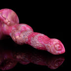 22 CM Dog Knot Vibrating Dildo Strap on