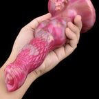 22 CM Dog Knot Vibrating Dildo Strap on