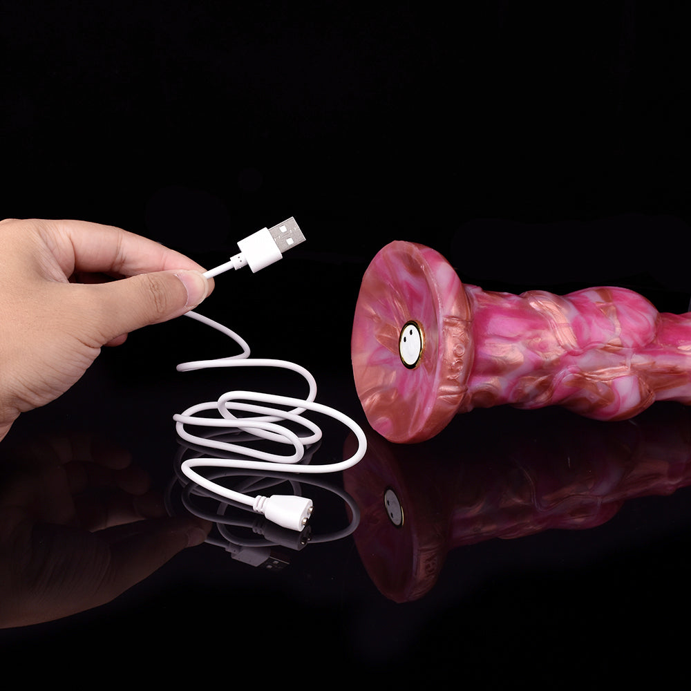 30 CM Vibrating Long Horse Dildo Strapon