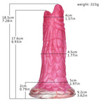 18 CM Rosa Dragon Ovipositor Monster Sextoys