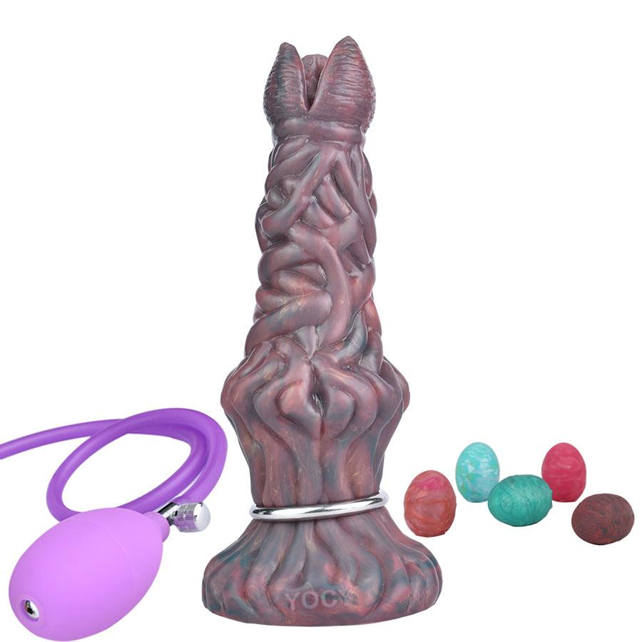20,3 CM Braun Texturiert Alien Fantasy Ovipositor
