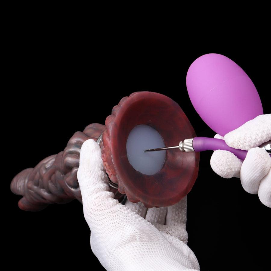 20,3 CM Braun Texturiert Alien Fantasy Ovipositor