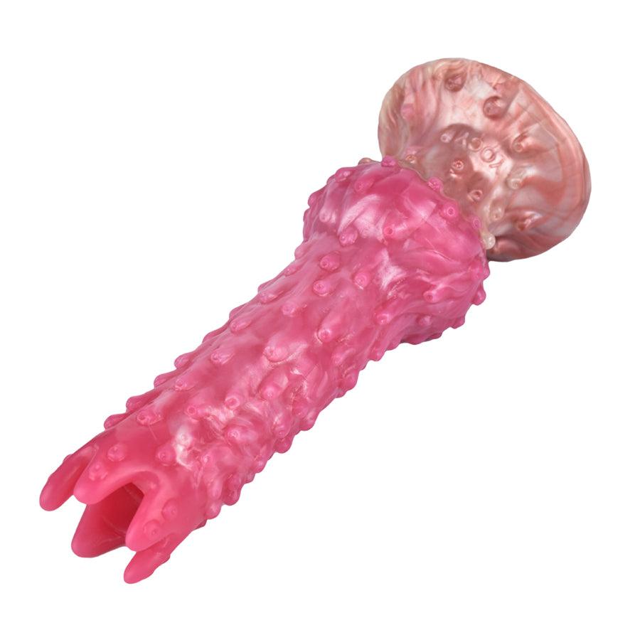 23 CM Rosa Airbag-Drücken Alien Ovipositor