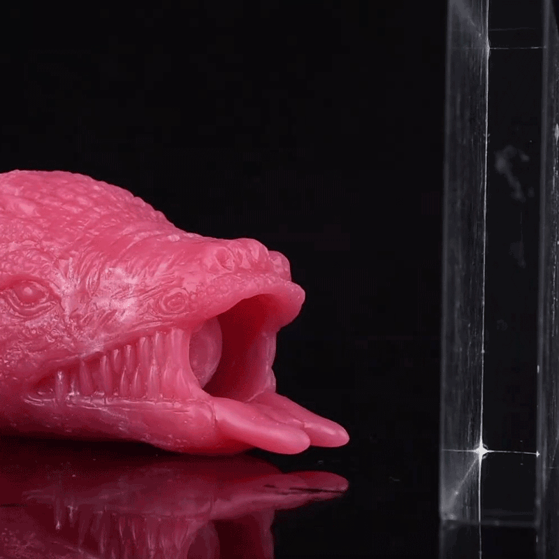 17,5 CM Luftpumpe Böser Drache Dildo Ovipositor