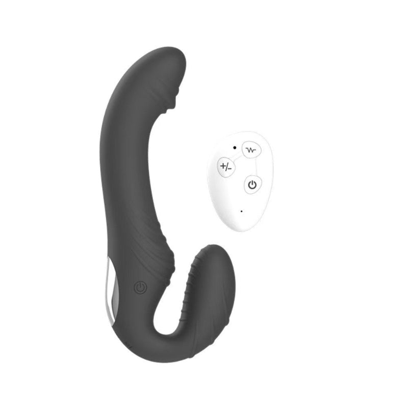 19 CM Gpunkt Vibrating Paar Doppel Straplessdildo