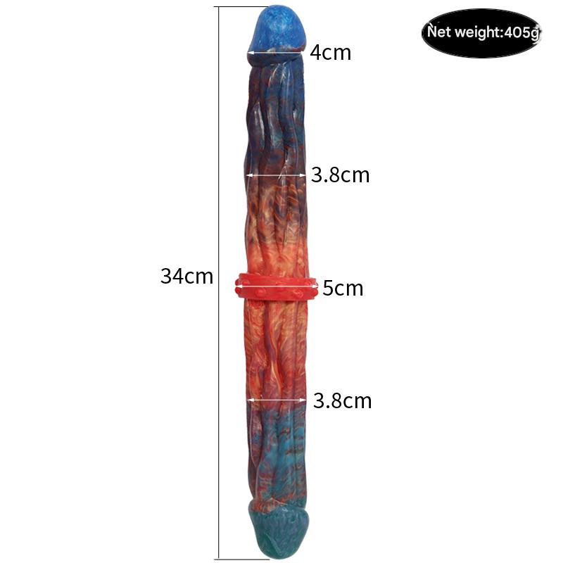 Bunt Fantasy Custom Silicone Double Dildo