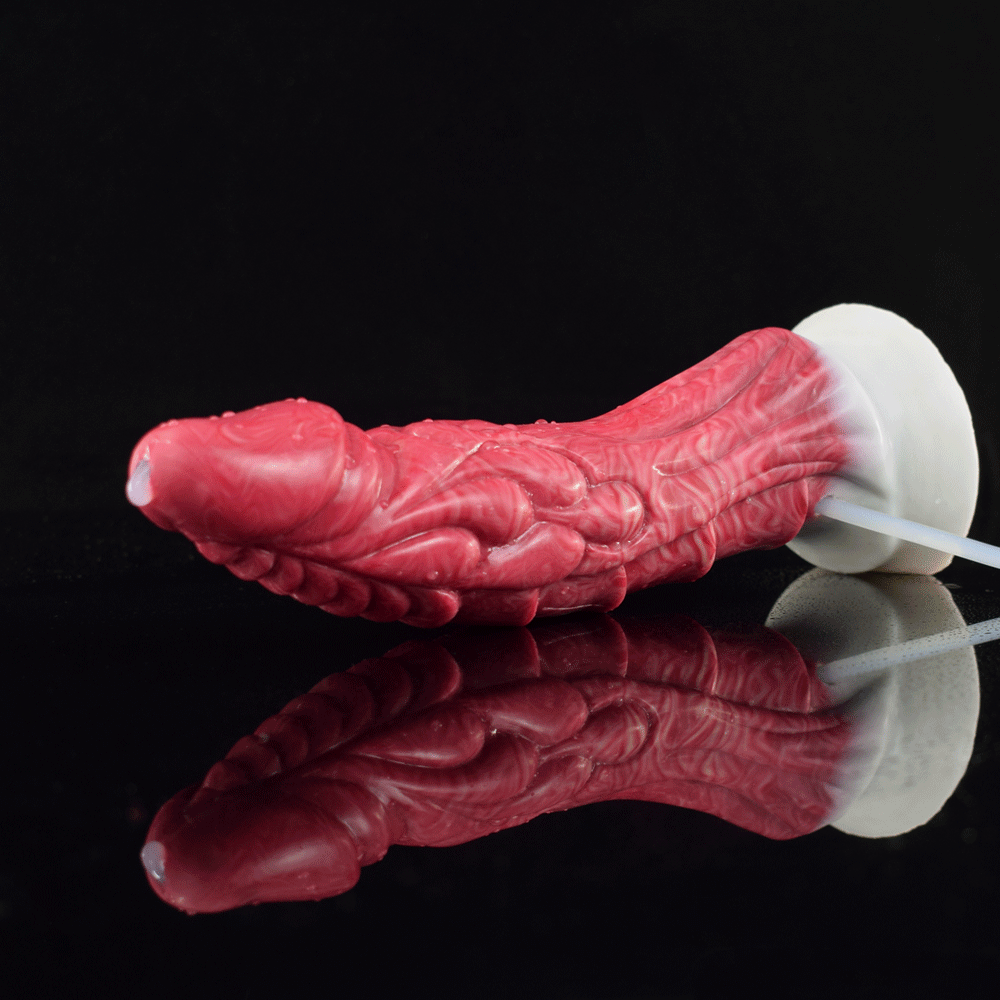 21 CM Rot Cumshooter Fantasy Dragon Dildo
