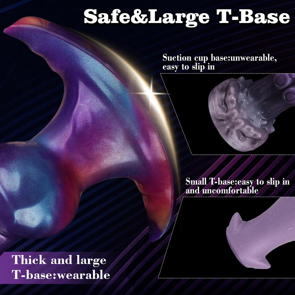 17 CM Fantasy Knotted Dog Aufblasbar Analplug