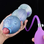 22 CM Blau Karpfenwesen Fantasy Dildo Ovipositor